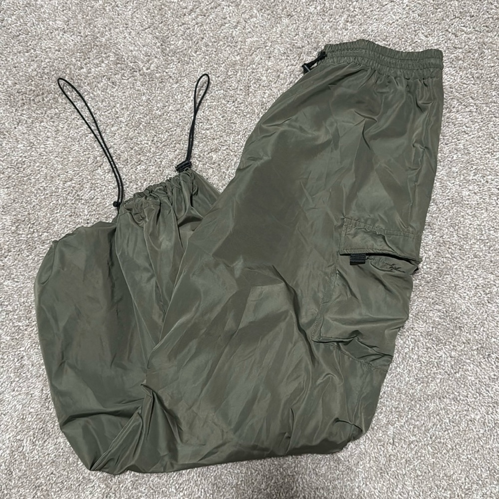 OLIVE GREEN CARGO JOGGERS